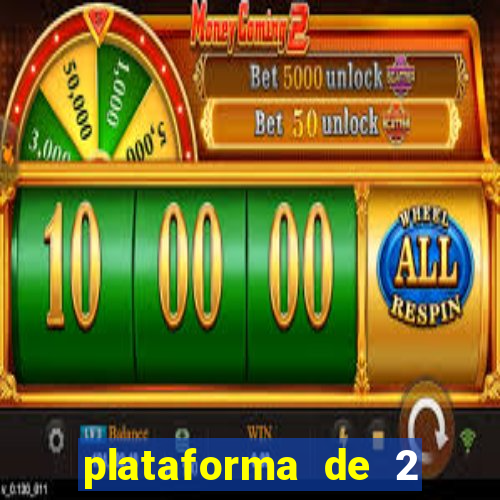 plataforma de 2 reais fortune tiger